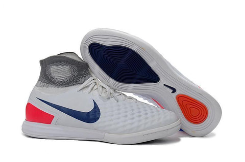 Image of Nike MagistaX Proximo II IC Soccer Shoes Pure Platinum Wolf Grey - KicksNatics