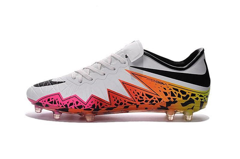 Image of Nike Hypervenom Phinish Radiant Reveal FG White Black Total Orange Volt - KicksNatics