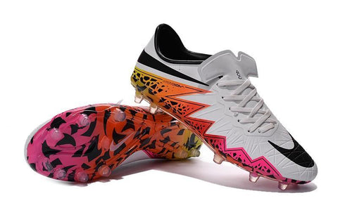 Image of Nike Hypervenom Phinish Radiant Reveal FG White Black Total Orange Volt - KicksNatics