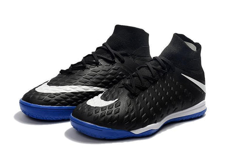 Image of Nike HypervenomX Proximo II DF IC HP30039 Black/White/Game Royal - KicksNatics