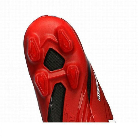 Image of Mizuno Basara 001 FG Soccer Cleats Red Black White - KicksNatics