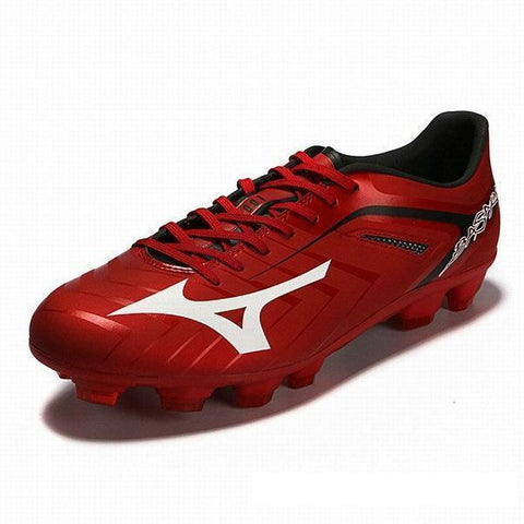 Image of Mizuno Basara 001 FG Soccer Cleats Red Black White - KicksNatics