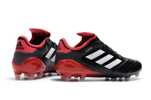 Image of Adidas Copa 18.1 FG Soccer Cleats Black Red - KicksNatics