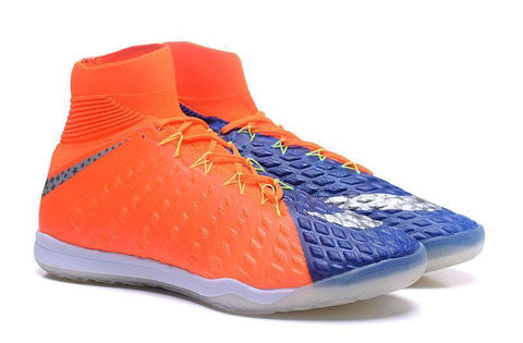 Image of Nike HypervenomX Proximo II Dynamic Fit IC HP30028 Orange/Blue - KicksNatics