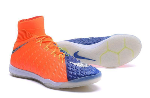 Image of Nike HypervenomX Proximo II Dynamic Fit IC HP30028 Orange/Blue - KicksNatics