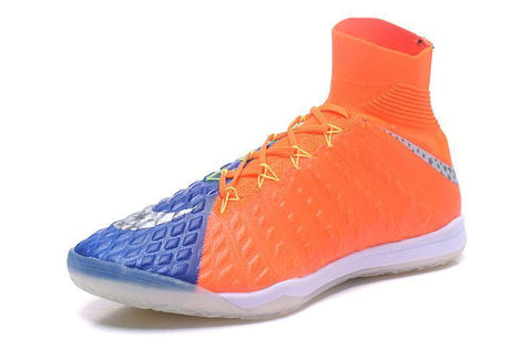 Image of Nike HypervenomX Proximo II Dynamic Fit IC HP30028 Orange/Blue - KicksNatics
