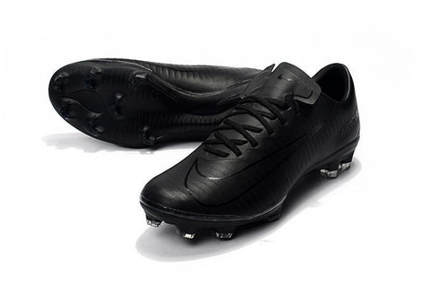 Image of Nike Mercurial Vapor XI FG Soccer Cleats Blackout Black - KicksNatics