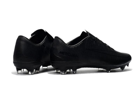 Image of Nike Mercurial Vapor XI FG Soccer Cleats Blackout Black - KicksNatics