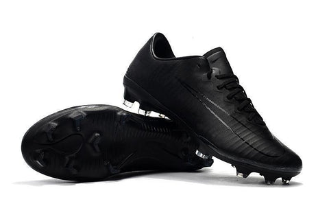 Image of Nike Mercurial Vapor XI FG Soccer Cleats Blackout Black - KicksNatics