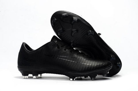 Image of Nike Mercurial Vapor XI FG Soccer Cleats Blackout Black - KicksNatics