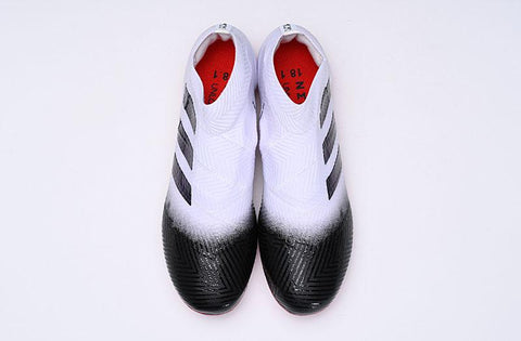Image of adidas Nemeziz 18+ FG White Black Red - KicksNatics