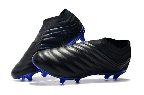 Image of Adidas Copa 19+ FG Black Blue Studs - KicksNatics
