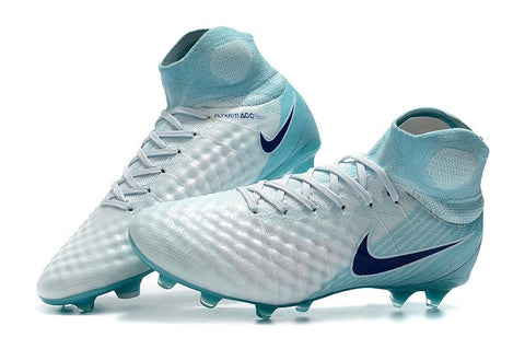 Image of Nike Magista Obra II White light blue dark blue - KicksNatics