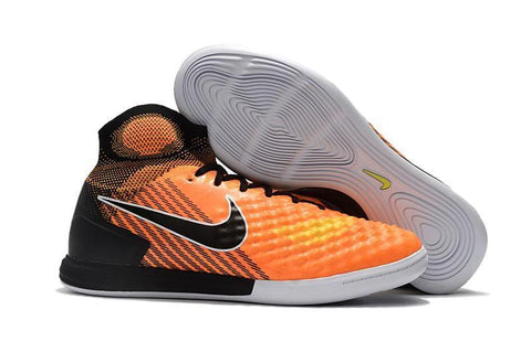 Image of Nike MagistaX Proximo II IC Soccer Shoes Laser Orange Black Volt - KicksNatics
