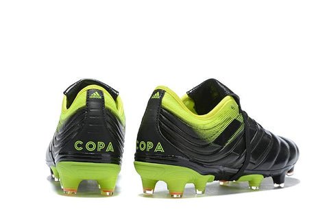 Image of Adidas Copa 19.1 FG Black Green - KicksNatics
