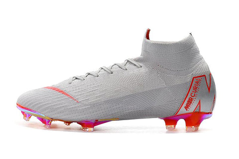 Image of NIKE Mercurial Superfly VI 360 Elite FG Grey Pink - KicksNatics