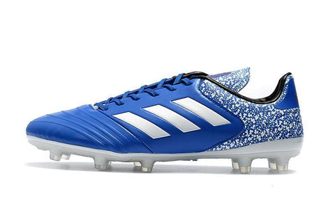 Image of Adidas Copa 17.1 FG Soccer Cleats Blue White - KicksNatics