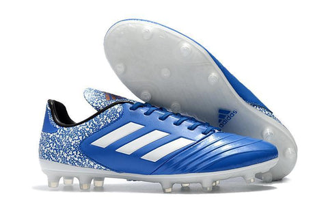 Image of Adidas Copa 17.1 FG Soccer Cleats Blue White - KicksNatics