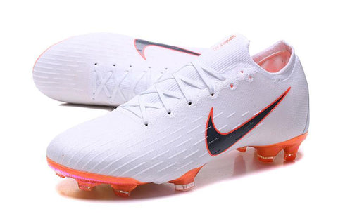 Image of Nike Mercurial Vapor XII Elite FG whitemetal greyorange - KicksNatics