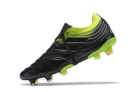 Image of Adidas Copa 19.1 FG Black Green - KicksNatics