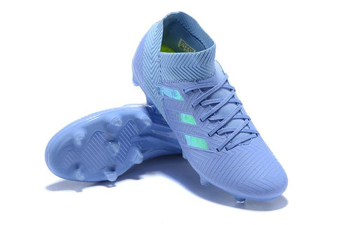 Image of adidas Nemeziz 18.1 FG Blue Black Green - KicksNatics