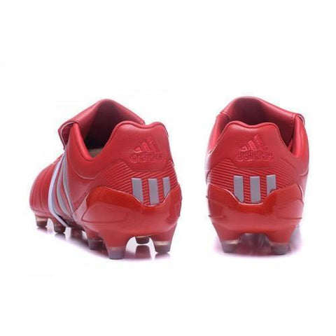 Image of Adidas Predator Mania Champagne FG Soccer Cleats Red White - KicksNatics