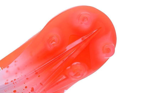 Image of Adidas X 16+ Purechaos FG/AG Soccer Cleats Orange White - KicksNatics