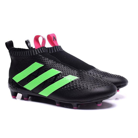 Image of ADIDAS ACE 16 PURECONTROL FG - CORE BLACKSHOCK PINKSOLAR GREEN - KicksNatics