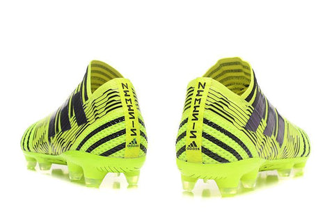 Image of Adidas Nemeziz 17+ 360 Agility FG Soccer Cleats Green Black - KicksNatics