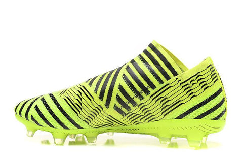 Image of Adidas Nemeziz 17+ 360 Agility FG Soccer Cleats Green Black - KicksNatics