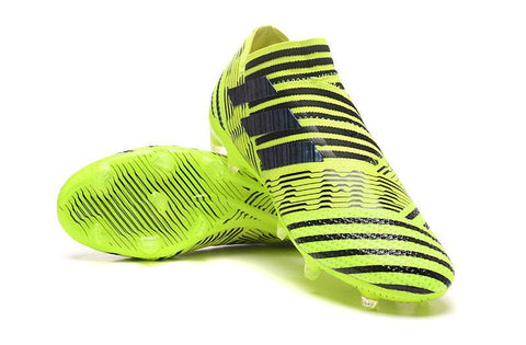 Image of Adidas Nemeziz 17+ 360 Agility FG Soccer Cleats Green Black - KicksNatics