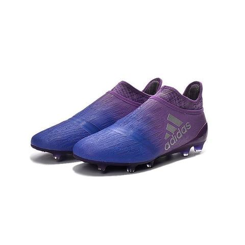 Image of Adidas X 16+ Purechaos FG/AG Soccer Cleats Purple Blue - KicksNatics