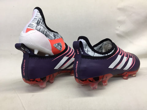 Image of Adidas Glitch Skin 17 FG Soccer Shoes Purple White Red Pink - KicksNatics