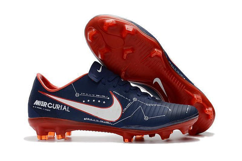 Image of Nike Mercurial Vapor XI Neymar FG Soccer Cleats Blue White Red - KicksNatics