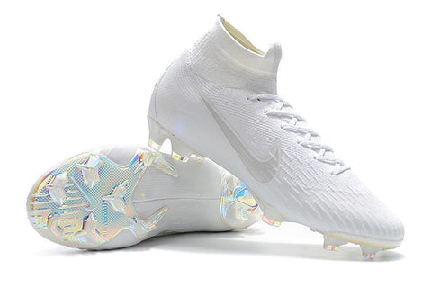 Image of NIKE Mercurial Superfly VI 360 Elite Neymar FG White High Cut - KicksNatics