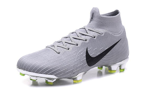 Image of Nike Mercurial Superfly VI Elite FG Silver Black High Cut - KicksNatics
