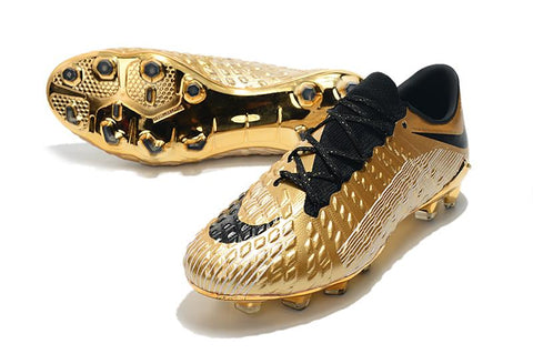 Image of NIke Hypervenom Phantom III DF FG Gold Black - KicksNatics