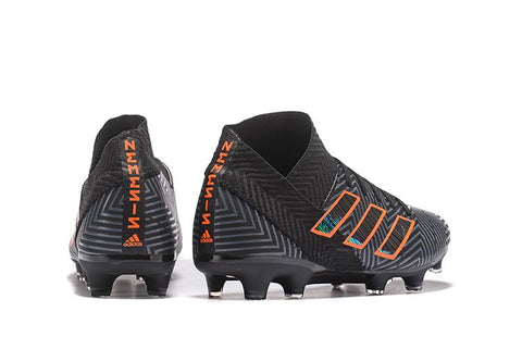 Image of adidas Nemeziz 18.1 FG Black Orange Green - KicksNatics