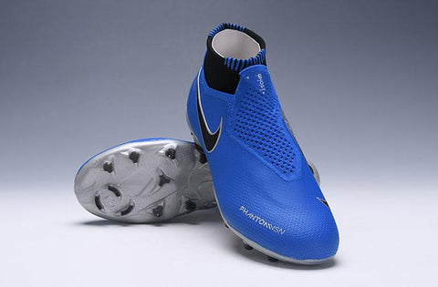 Image of Nike Phantom Vision Elite DF FG Blue Silver Black
