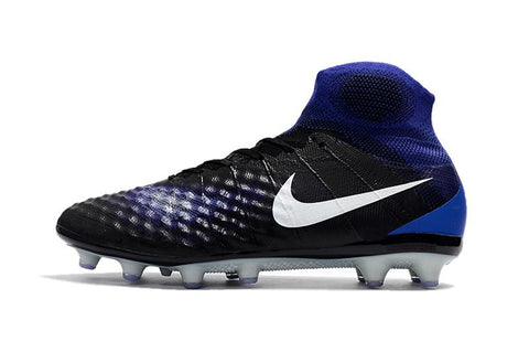 Image of Nike Magista Obra II FG Black Blue - KicksNatics