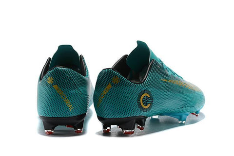 Image of Nike Mercurial Vapor XII Pro FG green C ronaldo - KicksNatics