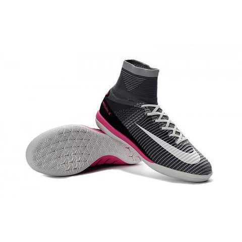 Image of Nike MercurialX Proximo II IC Football Boots IC0050 Grey White Pink - KicksNatics