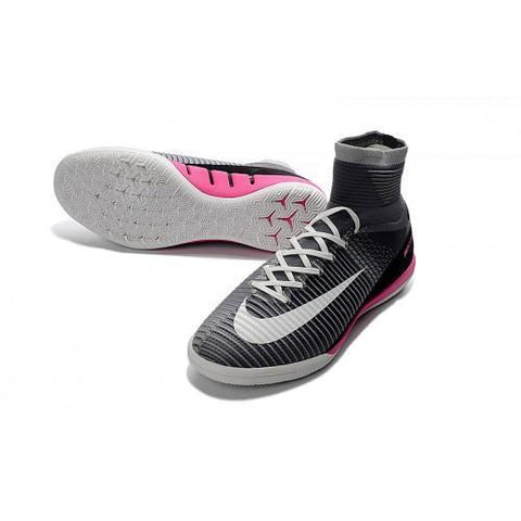 Image of Nike MercurialX Proximo II IC Football Boots IC0050 Grey White Pink - KicksNatics