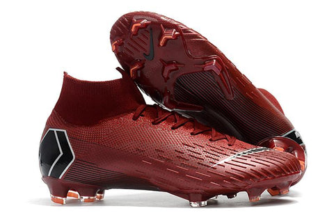 Image of NIKE Mercurial Superfly VI 360 Elite Neymar FG Maroon High Cut - KicksNatics