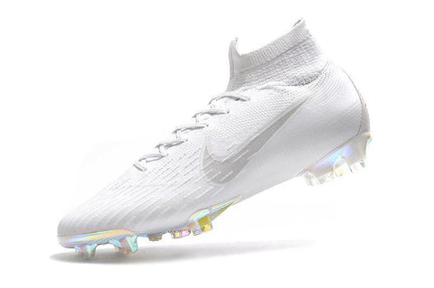 Image of NIKE Mercurial Superfly VI 360 Elite Neymar FG White High Cut - KicksNatics