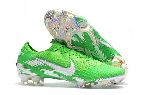 Image of NIKE Mercurial Superfly VI 360 Elite FG Green White Low Cut - KicksNatics