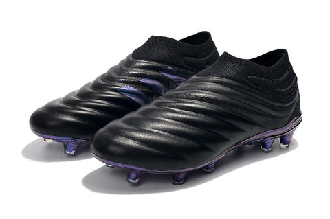 Image of Adidas Copa 19+ FG Black Blue - KicksNatics