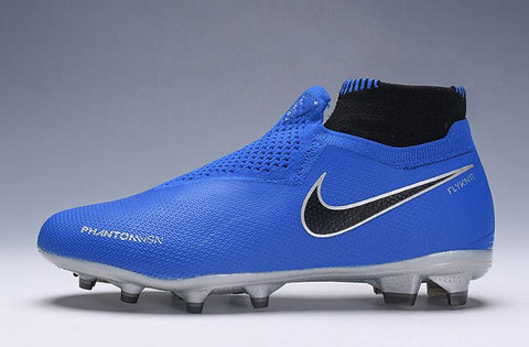 Image of Nike Phantom Vision Elite DF FG Blue Silver Black