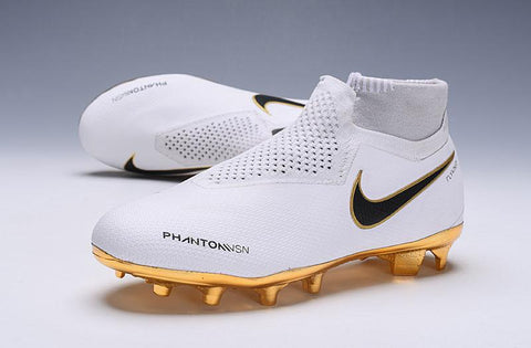 Image of Nike Phantom Vision Elite DF FG White Gold