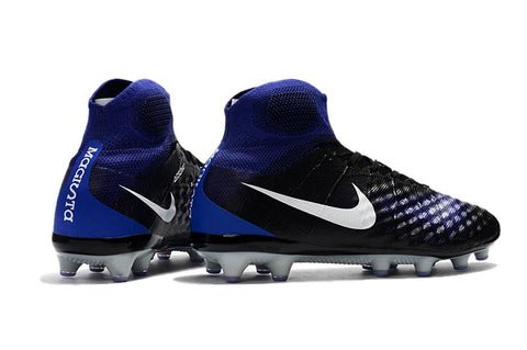 Image of Nike Magista Obra II FG Black Blue - KicksNatics